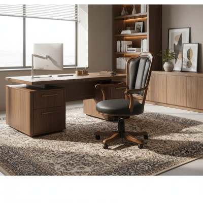 Chaise de direction Fauteuil Chaise Chaise pivotante de bureau Mobilier de bureau Mobilier d'assise Chaises pivotantes