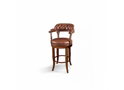 Chaises de tabouret de bar Chesterfield Chaise Fauteuil Fauteuil Bar Fauteuil de relaxation Luxe Rembourrage