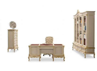 Bureau Bibliothèque Commode Bureau de bureau neuf Mobilier de bureau Ensemble 3 pcs.