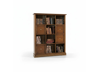 Salon Armoire Livres Étagère Buffet Mobilier Classique Étagères Bois