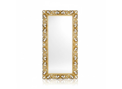 Design classique Miroir Buffet de salon Cadre en bois de luxe nouveau