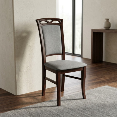 Chaise de salle à manger de luxe Chaises classiques en bois Chaise en bois de conception nouvelle mobilier