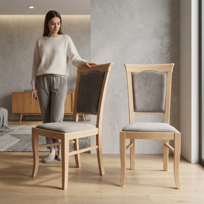 Designer de luxe classique chaise de salle à manger siège mobilier fauteuil neuf