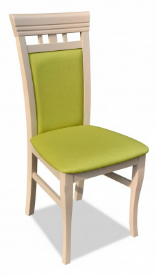 Chaise de salle à manger 1 place bois Luxe Design de meubles classiques fauteuil inclinable
