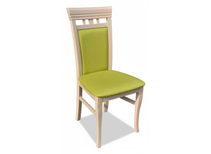 Chaise de salle à manger 1 place bois Luxe Design de meubles classiques fauteuil inclinable