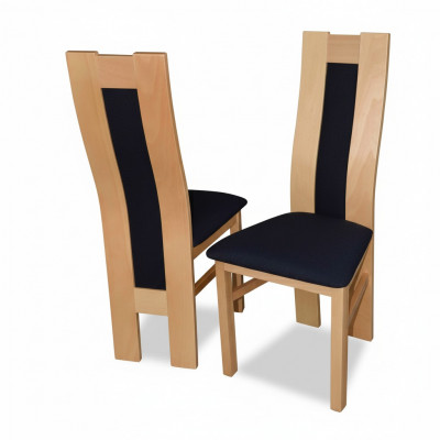 Chaise classique en bois brun du designer Chaise de salle à manger Mobilier de luxe