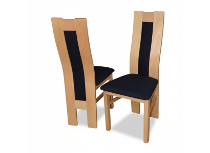 Chaise classique en bois brun du designer Chaise de salle à manger Mobilier de luxe