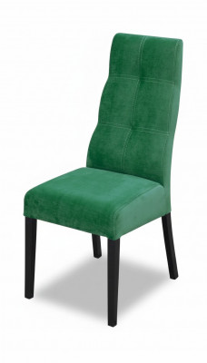 Chaise en bois Chaise rembourrée Salle à manger Luxe Design Fauteuil en bois massif neuf