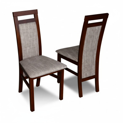 Chaise sans accoudoirs Fauteuil Rembourrage Bois Textile Bois Fauteuil neuf