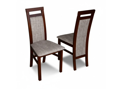 Chaise sans accoudoirs Fauteuil Rembourrage Bois Textile Bois Fauteuil neuf
