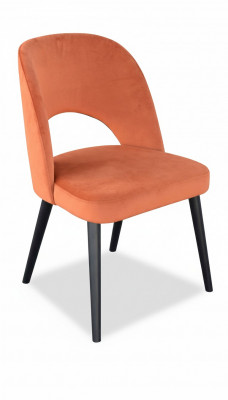 Chaise rembourrée de design de luxe Chaise de salle à manger Assise Lehn Salle à manger Bois neuf