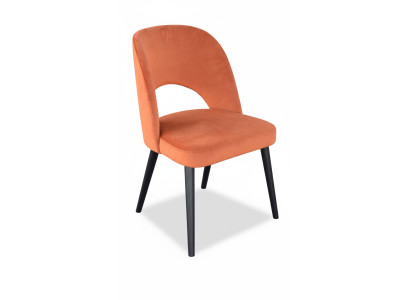 Chaise rembourrée de design de luxe Chaise de salle à manger Assise Lehn Salle à manger Bois neuf