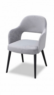 Chaise de design Fauteuil Fauteuils rembourrés Chaises Tissu de luxe Chaise de salle à manger nouveau