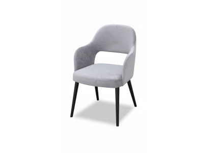 Chaise de design Fauteuil Fauteuils rembourrés Chaises Tissu de luxe Chaise de salle à manger nouveau