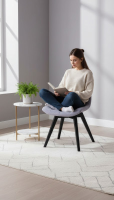 Des chaises de salle à manger. Tissu de revêtement de design moderne de luxe gris pour fauteuil inclinable.