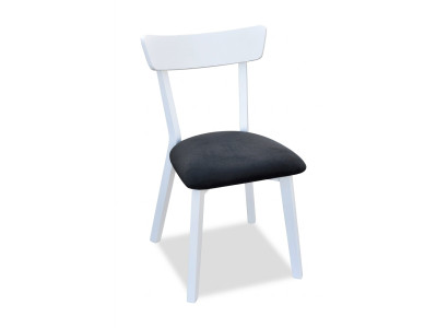 Conception de chaise Chaise en bois Chaise de salle à manger Bois de luxe Blanc Mobilier Chaises neuves