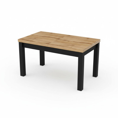 Table à manger moderne Marron Design Table Tables en bois Mobilier Salon nouveau