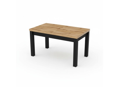Table à manger moderne Marron Design Table Tables en bois Mobilier Salon nouveau