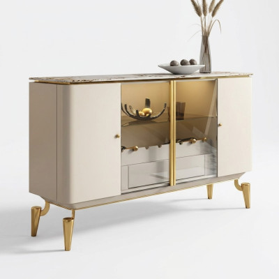 Designer Commode Buffet Bahut Garde-robe Étagère de salon de luxe