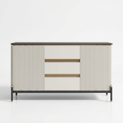 Commode Buffet blanc Armoire en bois Mobilier Ameublement Buffet de luxe neuf