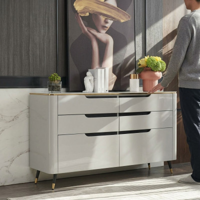 Conception Commode Buffet Buffet avec tiroirs Armoire Salon nouveau
