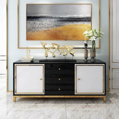 Conception commode Salle de séjour Buffet moderne Buffet en bois Armoire nouvelle