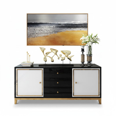 Conception commode Salle de séjour Buffet moderne Buffet en bois Armoire nouvelle