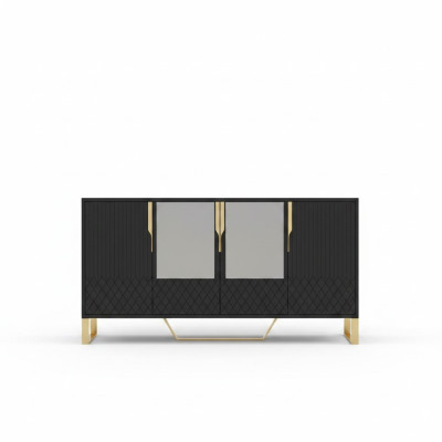 Sideboard Bois Salon Buffet Meuble Commode Armoire Moderne nouveau
