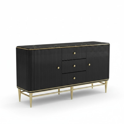 Meubles Salon Commodes Buffet de Luxe en Bois Armoire Designer Nouvelle