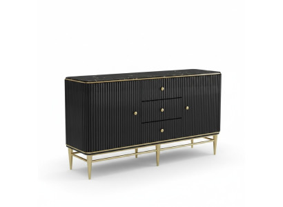 Meubles Salon Commodes Buffet de Luxe en Bois Armoire Designer Nouvelle