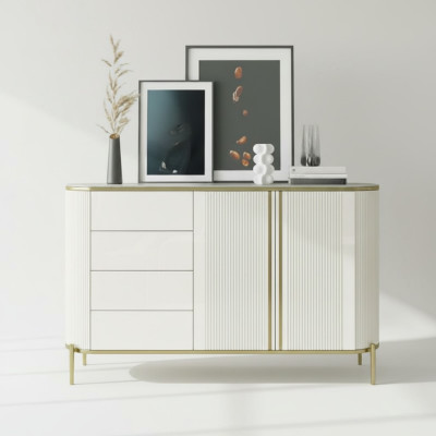 Commode Buffet Armoire Commodes de luxe Armoire Étagère Mobilier Armoire en bois
