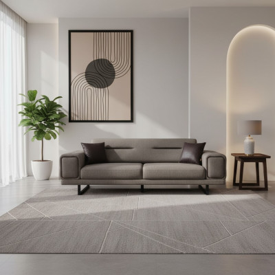 Canapés de luxe Salon Canapé trois places Mobilier moderne Nouveau design