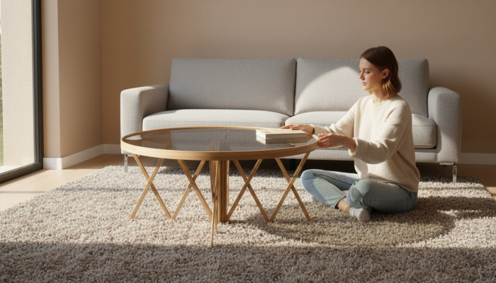 table basse Table de luxe Design Table Canapé Table basse Salon Furnishings de designer