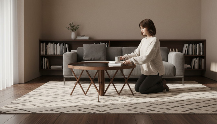 Salon Table basse Table ronde Mobilier de designer Mobilier de luxe