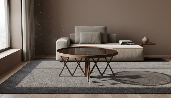 Salon Table basse Table ronde Mobilier de designer Mobilier de luxe