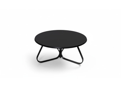 Salon Table basse noire Mobilier moderne de designer Mobilier de luxe