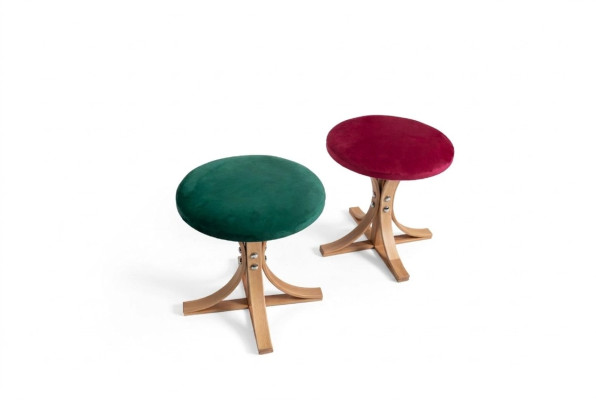 Designer 2x Tabouret Mobilier complet Salon moderne Meubles de luxe