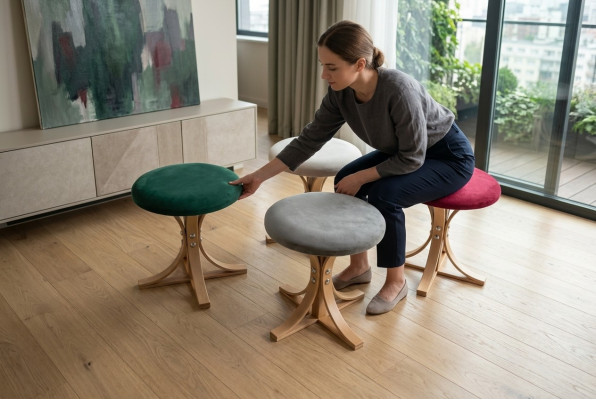 Designer moderne 4x Tabouret Meubles Complets Salon Mobilier de Luxe