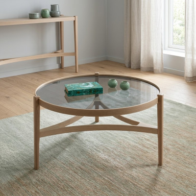 Table basse moderne Mobilier de designer de luxe Table basse ronde