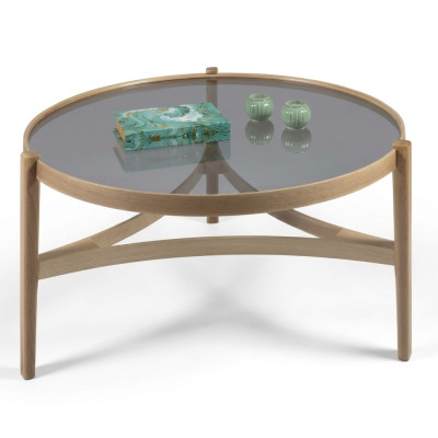 Table basse moderne Mobilier de designer de luxe Table basse ronde