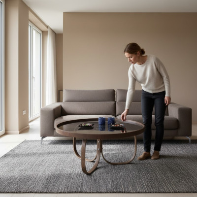 Table basse de designer Table basse de luxe Mobilier de luxe Salon