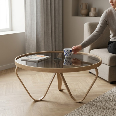 Table basse Mobilier moderne Table basse de designer Mobilier de luxe Table d'appoint