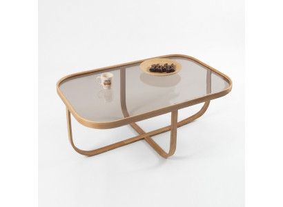 Salon Table basse Moderne Mobilier de luxe Table en verre Table d'appoint