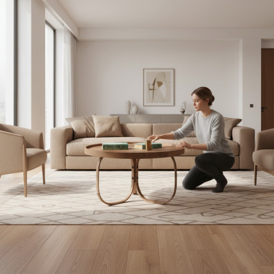 Table basse de design Mobilier en bois moderne Salon Mobilier de luxe