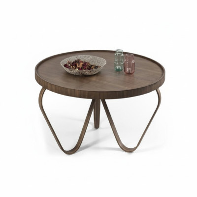 Table basse Salon Design Tables Mobilier de luxe Table d'appoint Bois Moderne