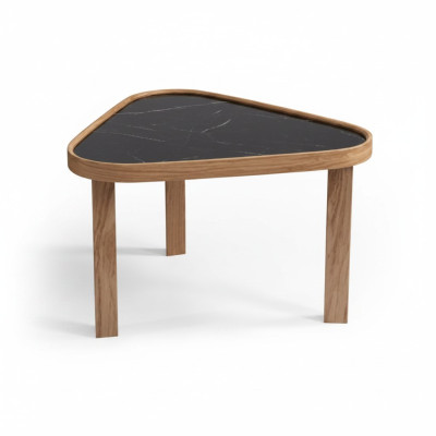 Table basse Salon Table basse Table d'appoint Marron Bois Ameublement