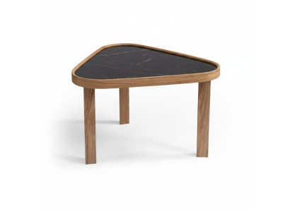 Table basse Salon Table basse Table d'appoint Marron Bois Ameublement