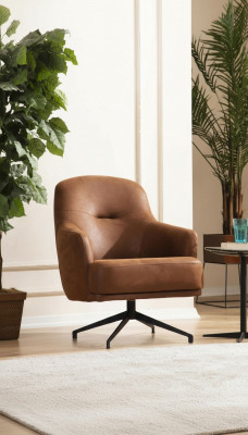 Fauteuil de luxe moderne Siège rembourré Salon Design de siège moderne nouveau