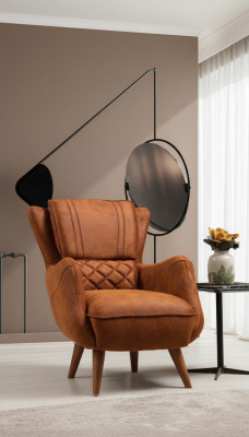 Fauteuil Design Canapé Luxe Salon Rembourrage Siège Moderne Mobilier nouveau