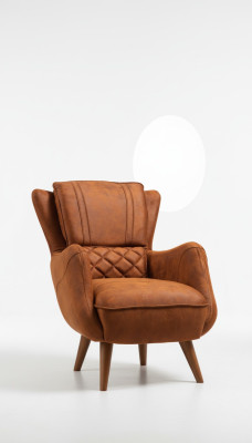 Fauteuil Design Canapé Luxe Salon Rembourrage Siège Moderne Mobilier nouveau